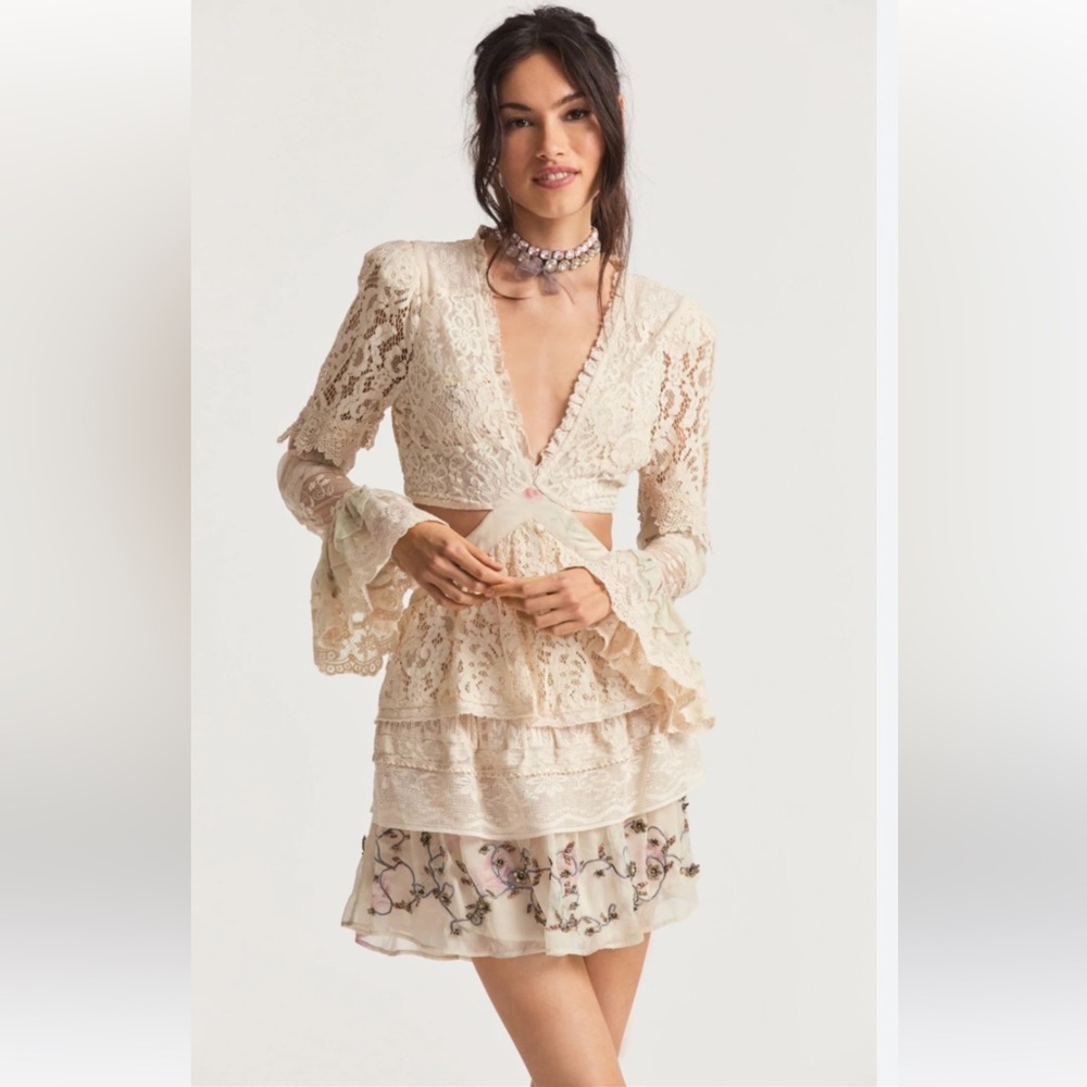 Loveshackfancy Karine Dress Magnolia Tea